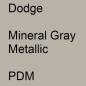 Preview: Dodge, Mineral Gray Metallic, PDM.